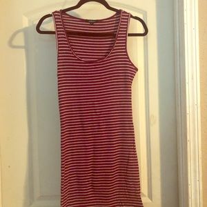 Cute and casual striped cotton dress sz m